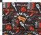 Black Summer Bbq Fire Custom Printed Fabric by Spoonflower Various Fabrics by the Yard or Fat Quarter